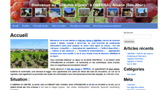 Desktop Screenshot of gitedesvignes.com